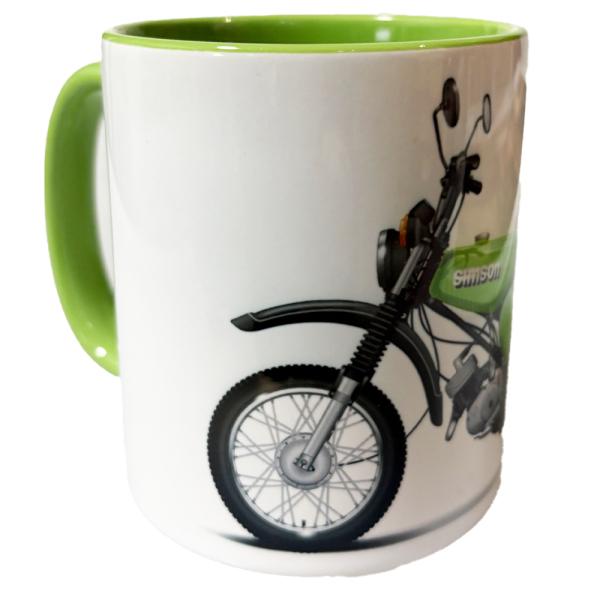 Keramiktasse, Simson S51 Enduro