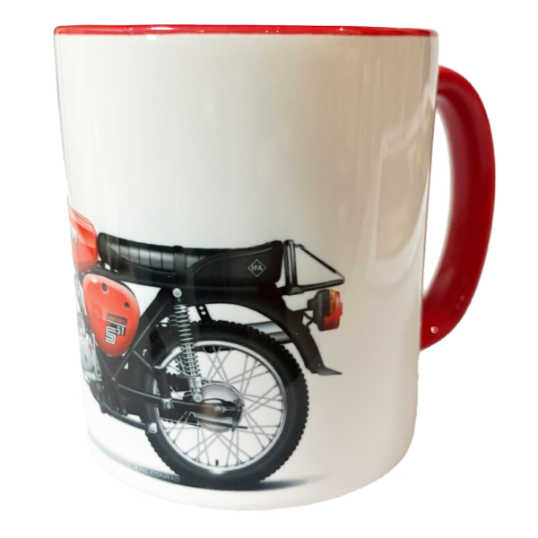 Keramiktasse, Simson S51 Enduro