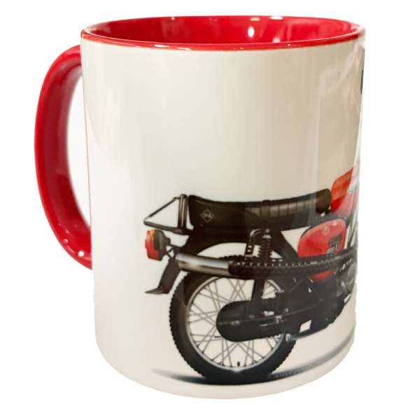 Keramiktasse, Simson S51 Enduro
