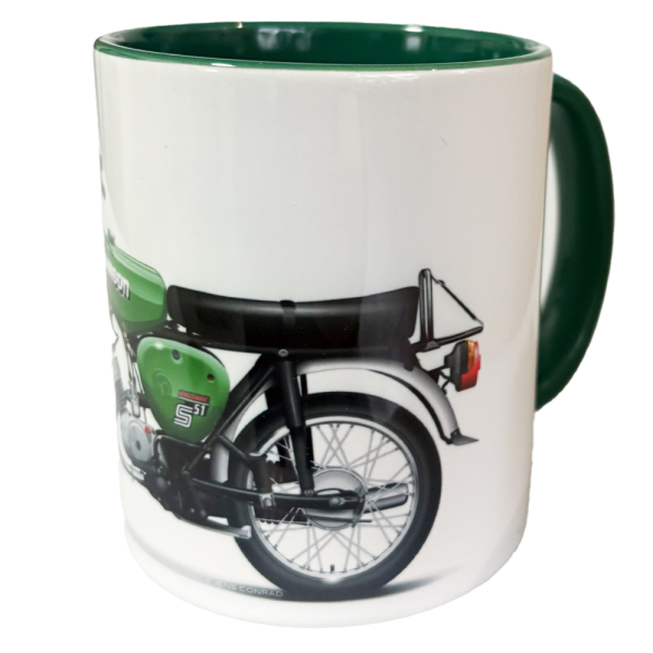 Keramiktasse, Simson S51 electronic