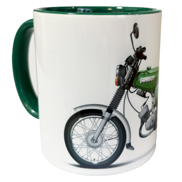 Keramiktasse, Simson S51 electronic