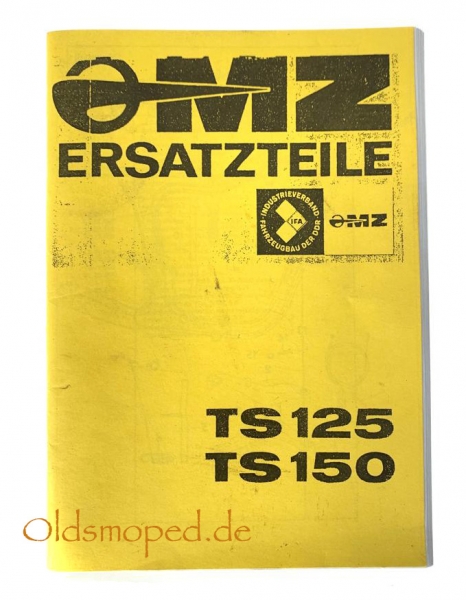 Ersatzteilkatalog, TS125, TS150