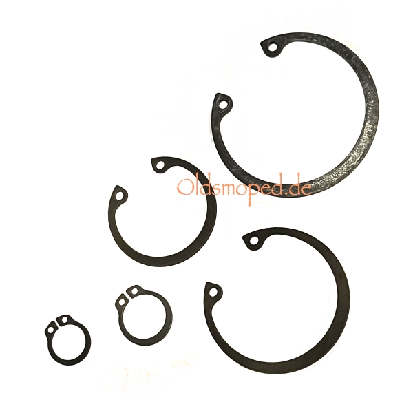 Sicherungsringe Motor, Simson  S50, KR51/1, SR4-2, SR4-3, SR4-4