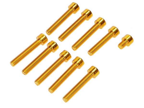 SET Innensechskantschrauben für Motordeckel, Simson S51, SR50, S53, KR51/2, S70, MS50