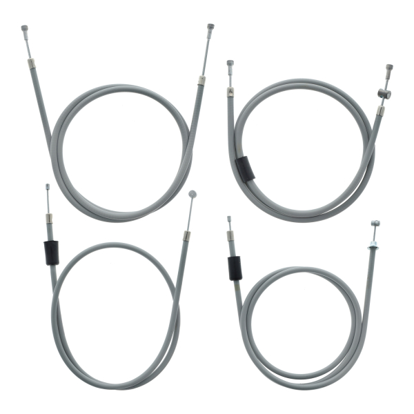 Bowdenzugsatz (grau), Simson S50 - kurzer Starterhebel