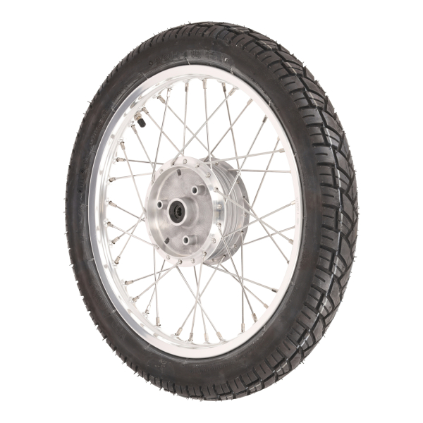 Komplettrad, Alufelge (hinten) 1,50x16 mit VRM094, Simson S50, S51, S53, DUO, KR51, SR4-2, SR4-3, SR4-4