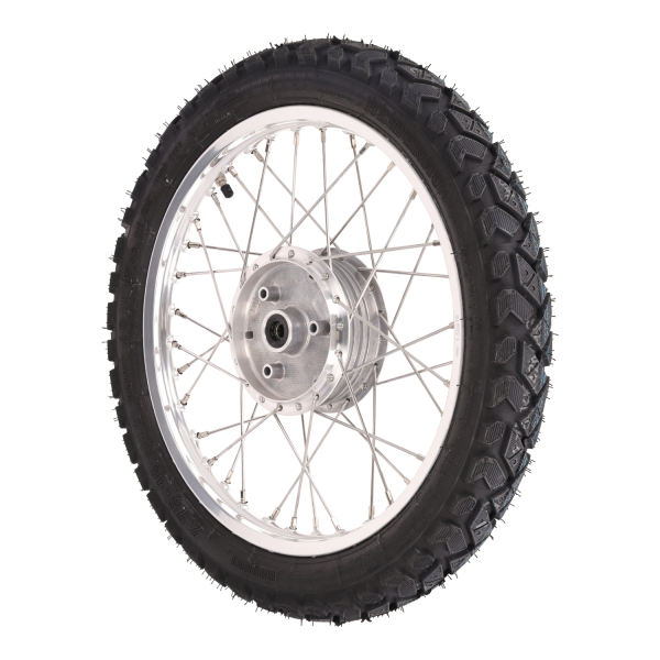 Winter-Komplettrad (hinten), Alufelge 1,50x16, Simson S50, S51, S53, S70, KR51