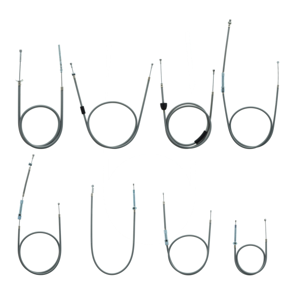 Bowdenzugsatz (grau), Simson KR51 mit Handschaltung