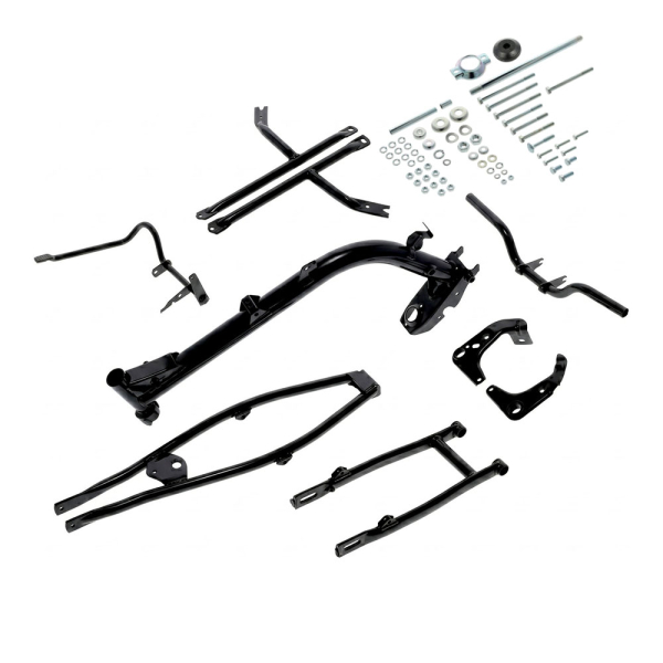 Ersatzrahmen-Baugruppe (schwarz), Simson S50, S51, S70