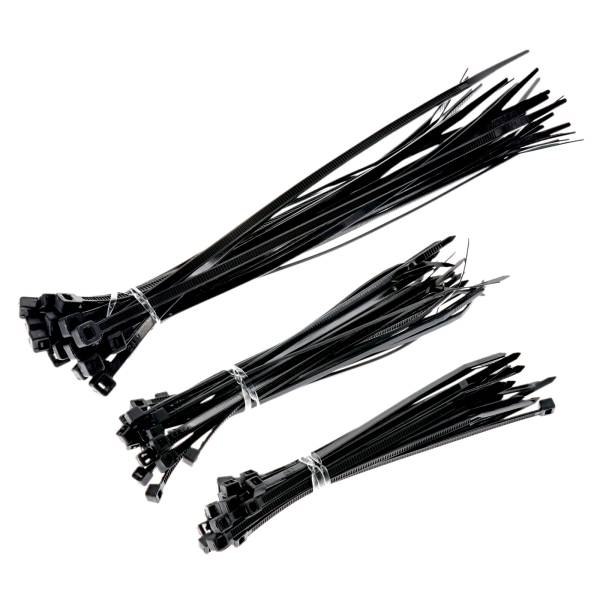 SET Kabelbinder schwarz (75 tlg.)