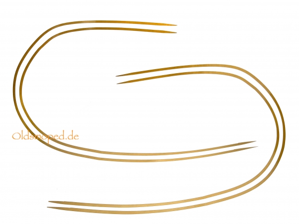 Liniensatz, Linierung für Tank (Gold), MZ ES125, ES150