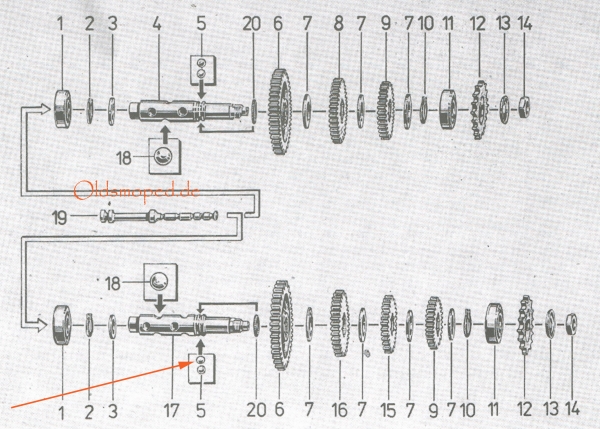 Kugel für Getriebe 4mm (DIN 5401), Simson KR51/2, MS50, S51, S53, S70, S83, SC050, SD50, SR50, SR80