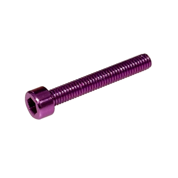Aluminium ISK Schraube 6x40 (lila), Simson S51, S53, S70, SR50, SR80, KR51/2, MS50