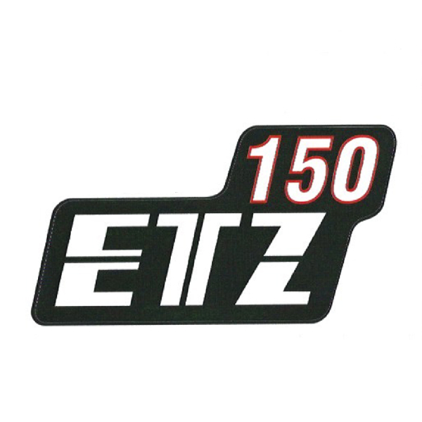 Klebefolie, Aufkleber für Seitendeckel, MZ ETZ150