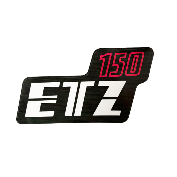 Klebefolie, Aufkleber für Seitendeckel, MZ ETZ150