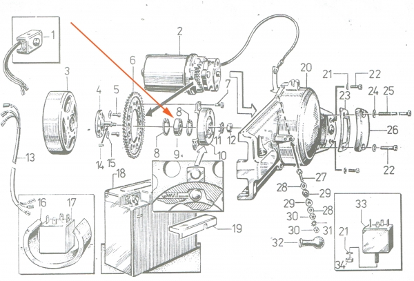 DKF Kugellager (6001)