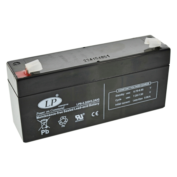 AGM Batterie (6V 3,2A)