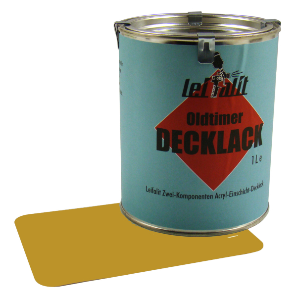 Lackfarbe Leifalit Premium - monsungelb (1 Liter)