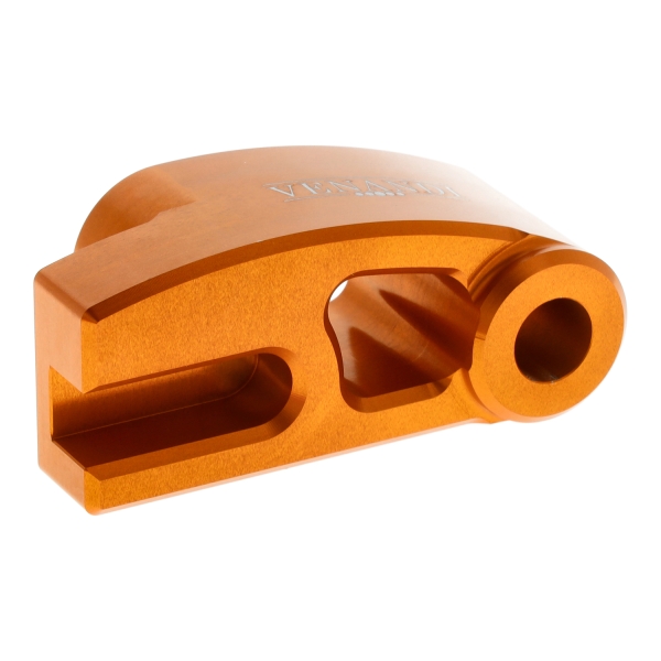 Aluminium CNC-Distanzstück (gold/orange), Simson S51, S50, S53, S70, SR50, KR51, SR4 -