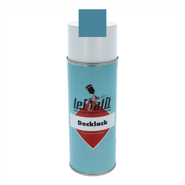 Spraydose, Leifalit 1K-Decklack - kristallblau (400ml)