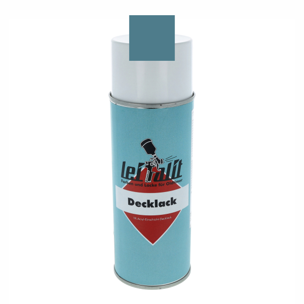 Spraydose, Leifalit 1K-Decklack - gletscherblau (400ml)