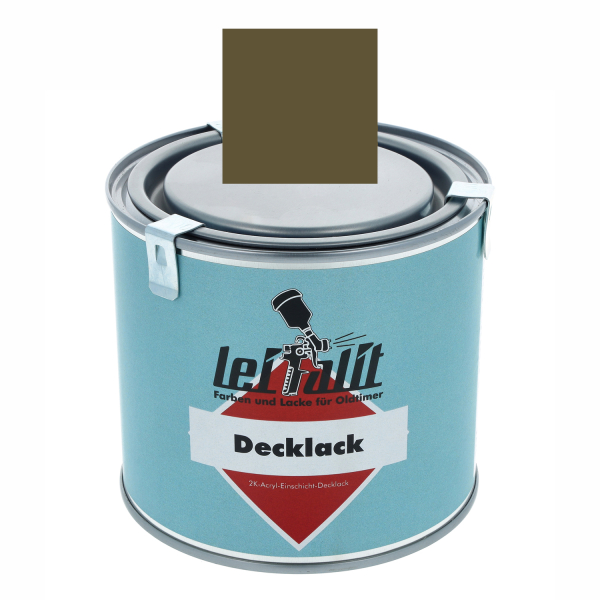 Lackfarbe Leifalit - olivbraun (0,5 Liter)