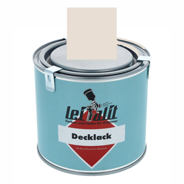 Lackfarbe Leifalit - pastellweiß (0,5 Liter)