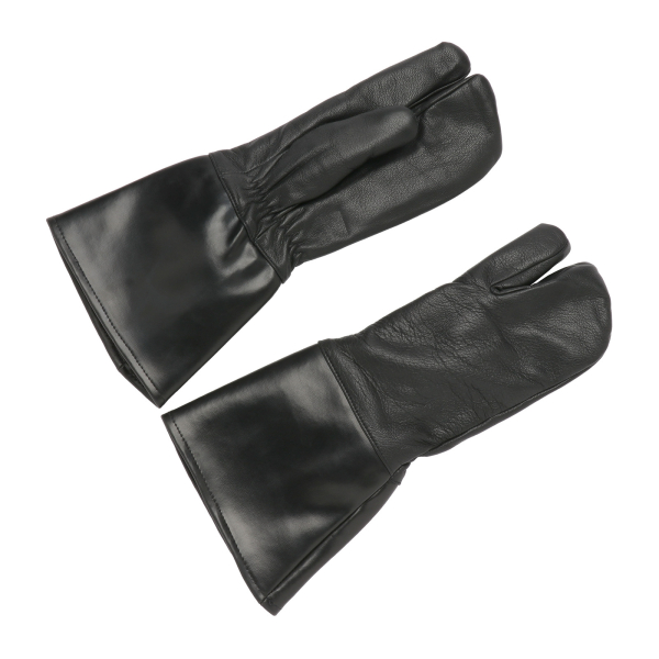 Krad-Stulpenhandschuhe (Leder/Kunstleder)