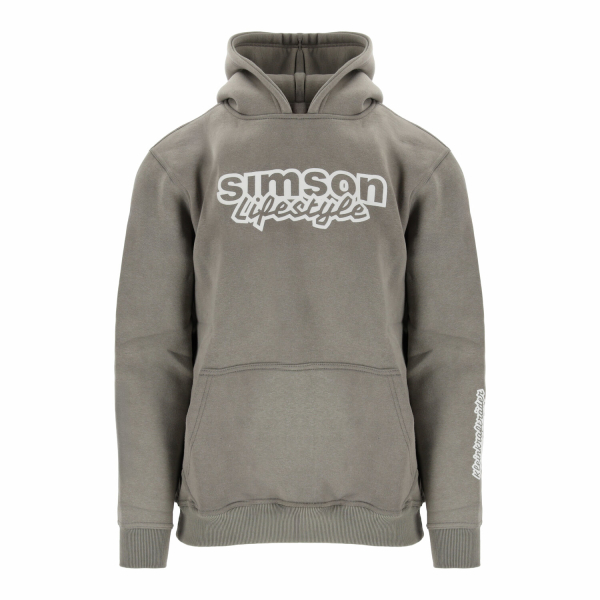 Hoodie "SIMSON Lifestyle oversized" (grau)