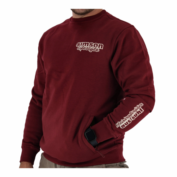 Pullover "SIMSON Lifestyle" (brombeere)
