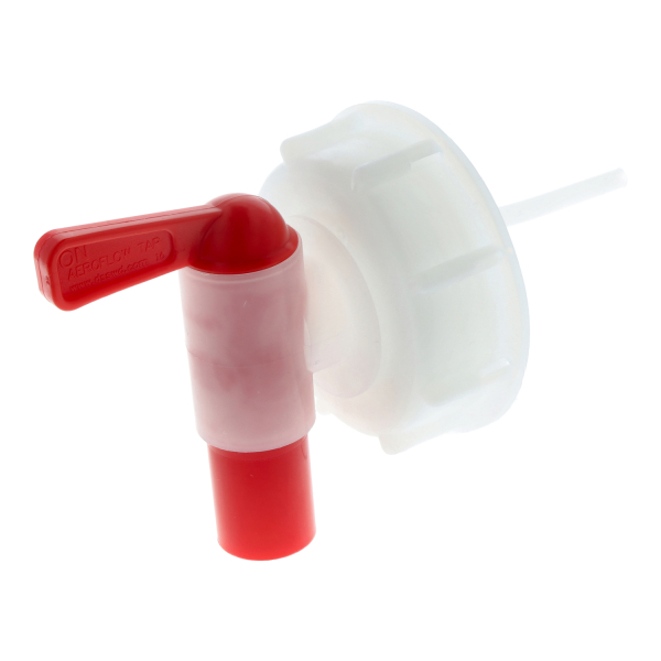 Verschluß mit Auslaufhahn für große Kanister