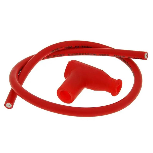 SET Zündkerzenstecker Racing (rot), Simson S50, S51, S53, S70, KR51, SR50, SR4-