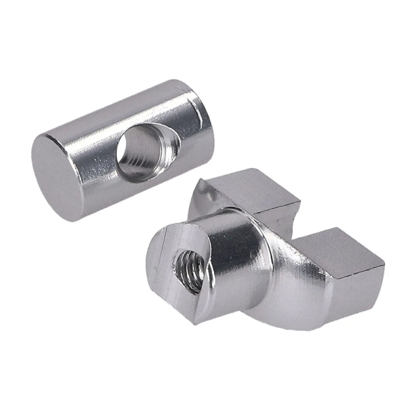 ALU Einstellschraube für Bremsstange (Silber), Simson S50, S51, S53, S70, SR50, KR51, SR4-