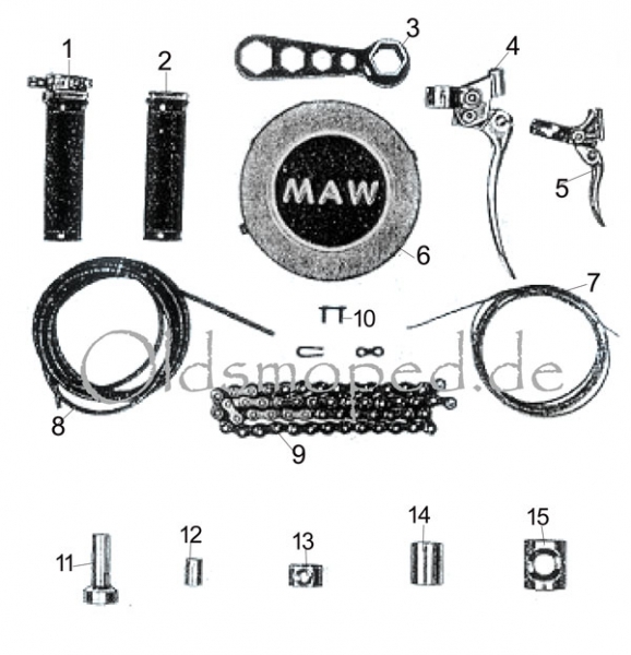 Zubehör MAW (Tafel 15)