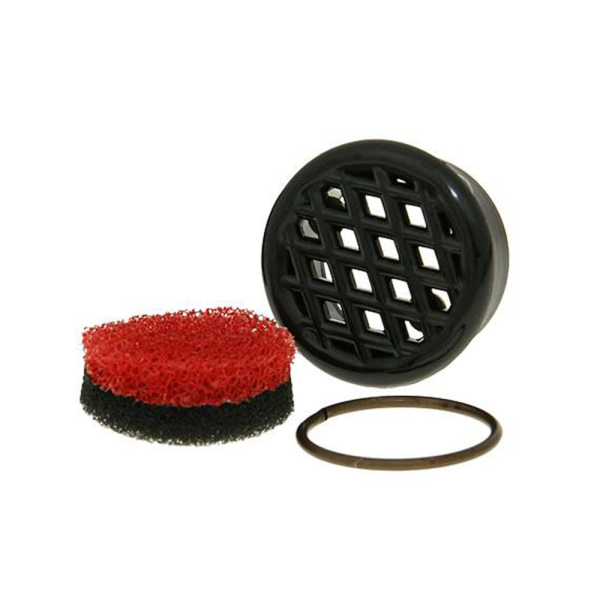 Zusatzluftfilter Ø25mm "Double Layer" für original Luftfilterkasten, Simson S50, S51, S53, S70, SR50, SR80