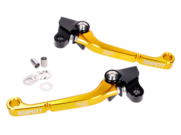 Schmitt Handanker CNC-Handhebel (gold), Simson S50, S51, S53, S70, KR51/2, SR50, SR80