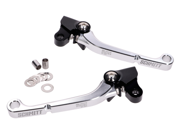 Schmitt Handanker CNC-Handhebel (silber), Simson S50, S51, S53, S70, KR51/2, SR50, SR80