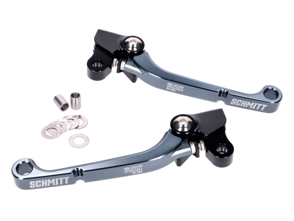 Schmitt Handanker CNC-Handhebel (grau), Simson S50, S51, S53, S70, KR51/2, SR50, SR80