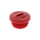 Verschlußschraube Öleinfüllöffnung (rot), Simson S51, S53, S70, KR51/2, SR50, SR80, MS50