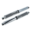 PAAR Standardfederbeine hinten (Chrom), Simson S50, S51, S70, KR51, SR50, SR80, SD50, S53, S83
