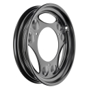 Roller-Scheibenrad, Felge 2.10x12 (schwarz), Simson SR50, SR80, SD50, SRA25, SRA50