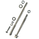 Achse, Steckachse im Set (9-teilig) vorn & hinten, Simson S50, S51, S70, S53, S83, SR50, SR80