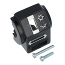 Hintere Gehäusehälfte mit Klemmschrauben, Simson Mopeds S51, S53, S70, SR50, SR80