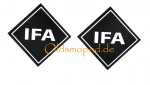 Aufkleber "IFA"