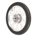 Komplettrad (vorn), Alufelge 1,60x16 mit VRM094, Simson S50, S51, S53, S70, KR51
