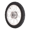 Winter-Komplettrad (hinten), Alufelge 1,50x16, Simson S50, S51, S53, S70, KR51