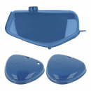Komplettes Tank-Set in olympiablau, Simson S50, S51, S70