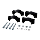 CNC Schutzblechhalter, Klemmbrücken (schwarz), Simson S50, S51, S70, SR50, SR80
