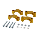 CNC Schutzblechhalter, Klemmbrücken (gold), Simson S50, S51, S70, SR50, SR80