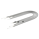 MOTOFLEX Bowdenzugsatz 2,5cm verlängert  (4-teilig), Simson S51, S53, S70